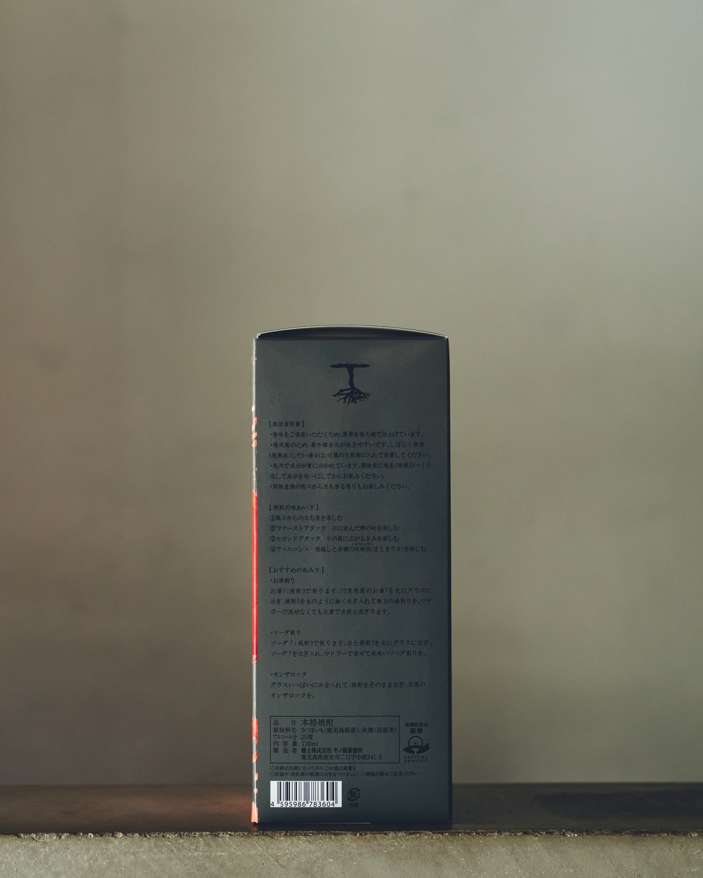 1stボトル「健土 けんど」720ml